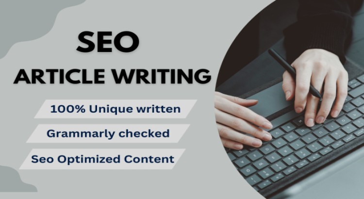 Do SEO article writing, blog post writing or content writing