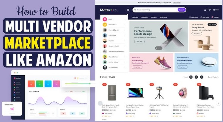 Build marketplace website for ecommerce like amazon