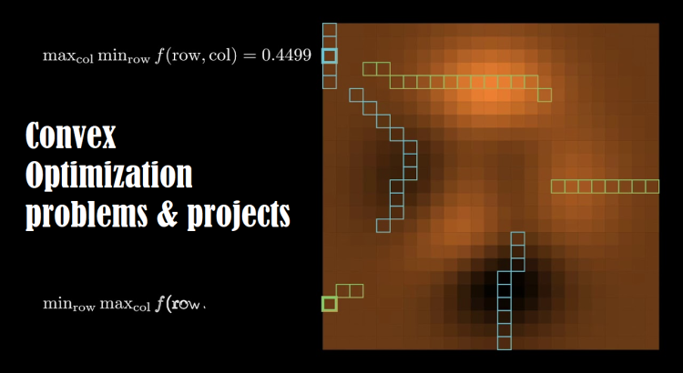 Do urgent Convex Optimization problems & projects