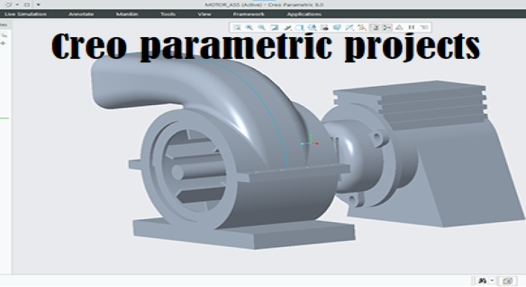 Do Creo parametric projects