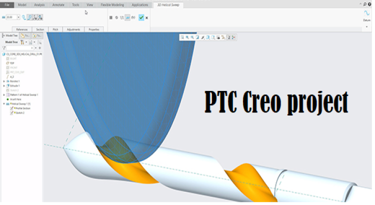 Do cad cam for injection molding, cnc machining, machine design using PTC creo